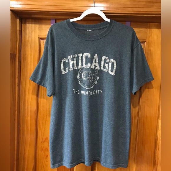 Chicago The Windy City Tee Shirt T-shirt
Size XL 46 - 48
Crew Neck 
60% Cotton - Picture 2 of 16